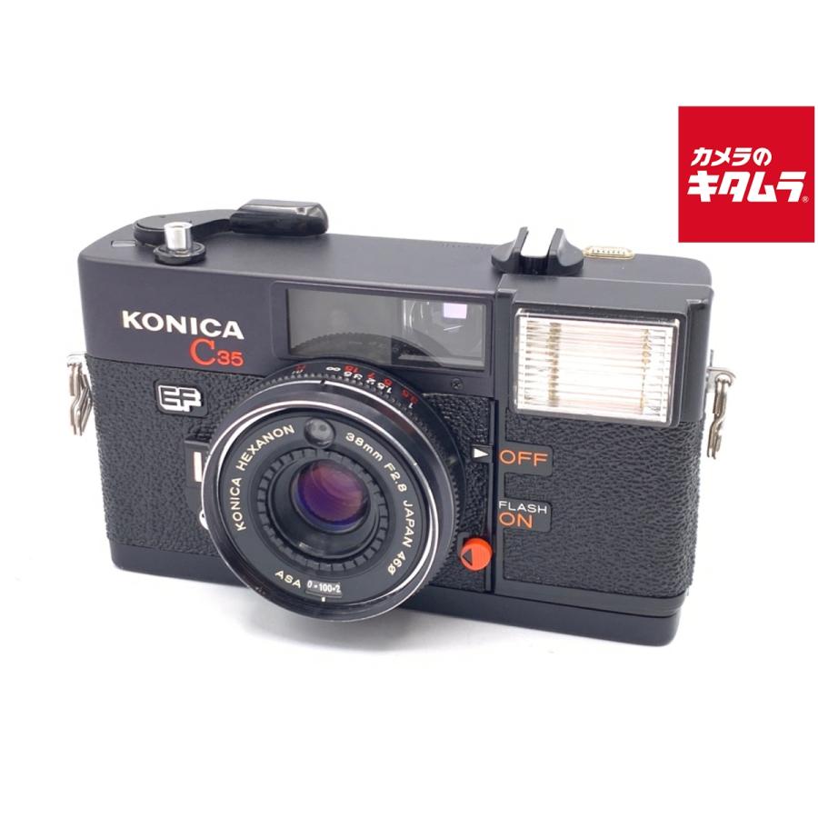 並品】 コニカ C35 EF セルフタイマー付き 販売済み ピッカリコニカ