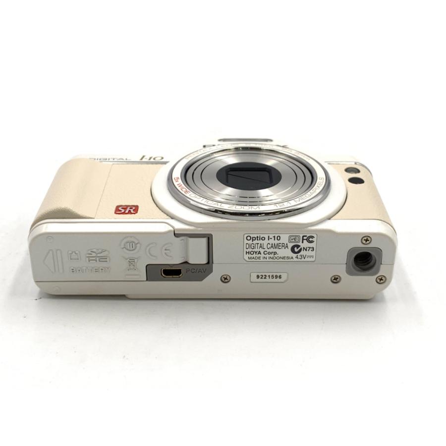 ペンタックス 【中古】 【並品】 Optio I-10 パールホワイト : カメラ