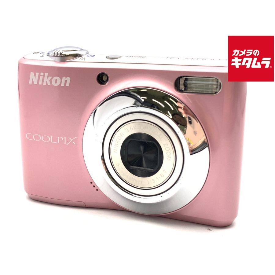 極美品 動作確認済】Nikon COOLPIX L21 単三電池式 ピンク 極美