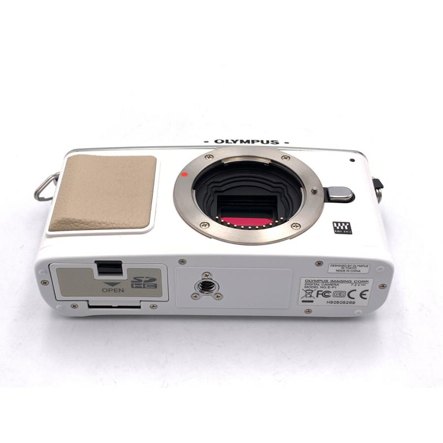 中古】 【難あり品】 オリンパス PEN E-P1 ボディ ホワイト : カメラの