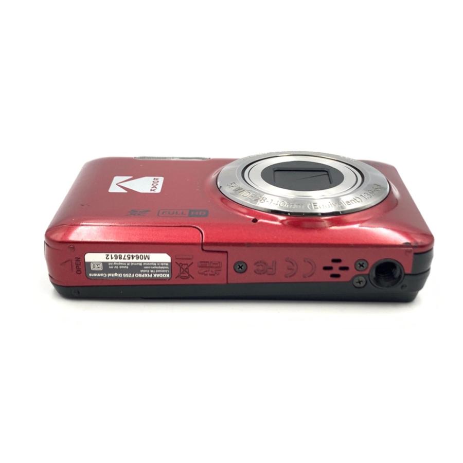 中古】 【並品】 コダック PIXPRO FZ55 ボディ レッド : カメラの