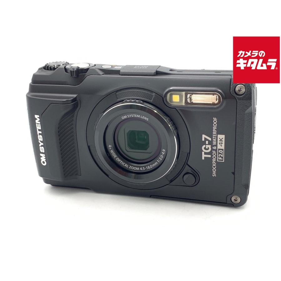 【中古】(オーエムシステム) OM SYSTEM TG-7 ブラック オーエムシステム OM SYSTEM Tough TG-7 ブラック コンパクトデジタル