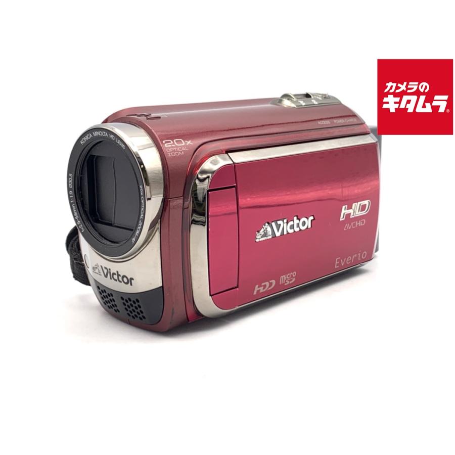 中古】 【並品】 ビクター GZ-HD300 R Everio HDDビデオカメラ 