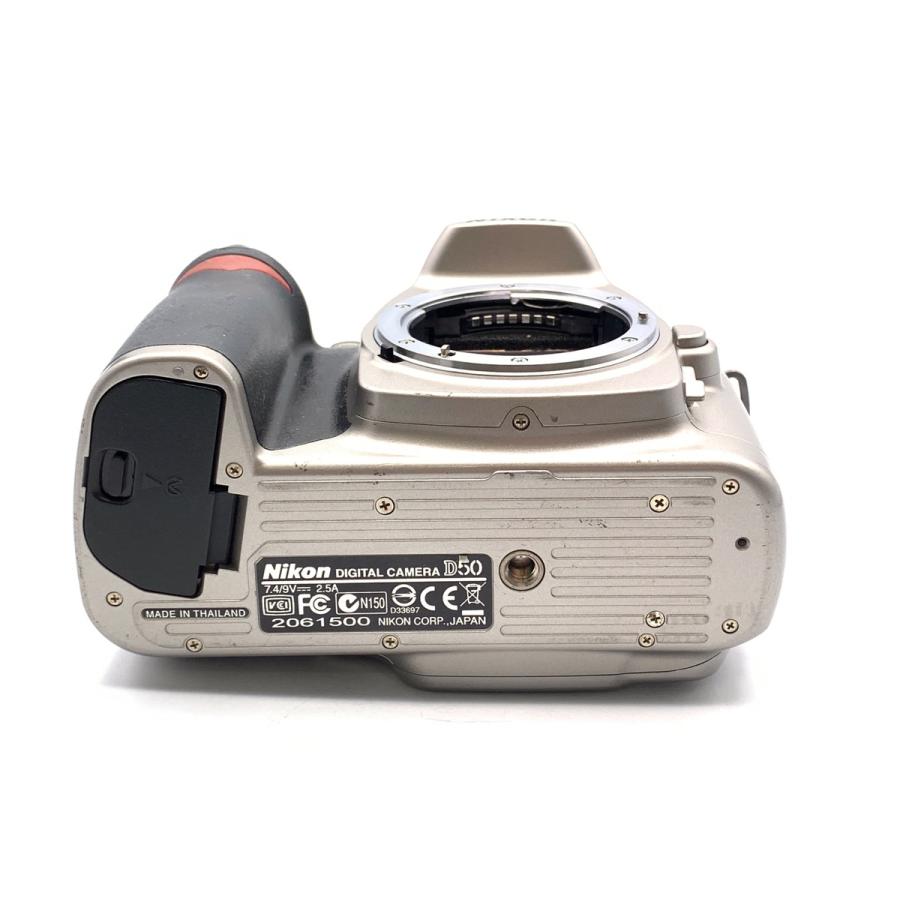 中古】 【並品】 ニコン（Nikon）D50 ボディ シルバー【610万画素