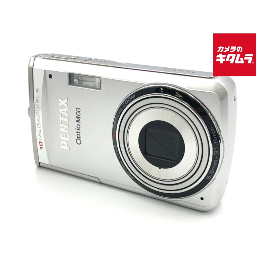 中古】 【良品】 ペンタックス デジタルカメラ OptioM60 シルバー