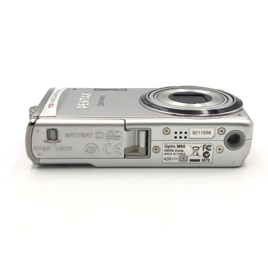 中古】 【良品】 ペンタックス デジタルカメラ OptioM60 シルバー