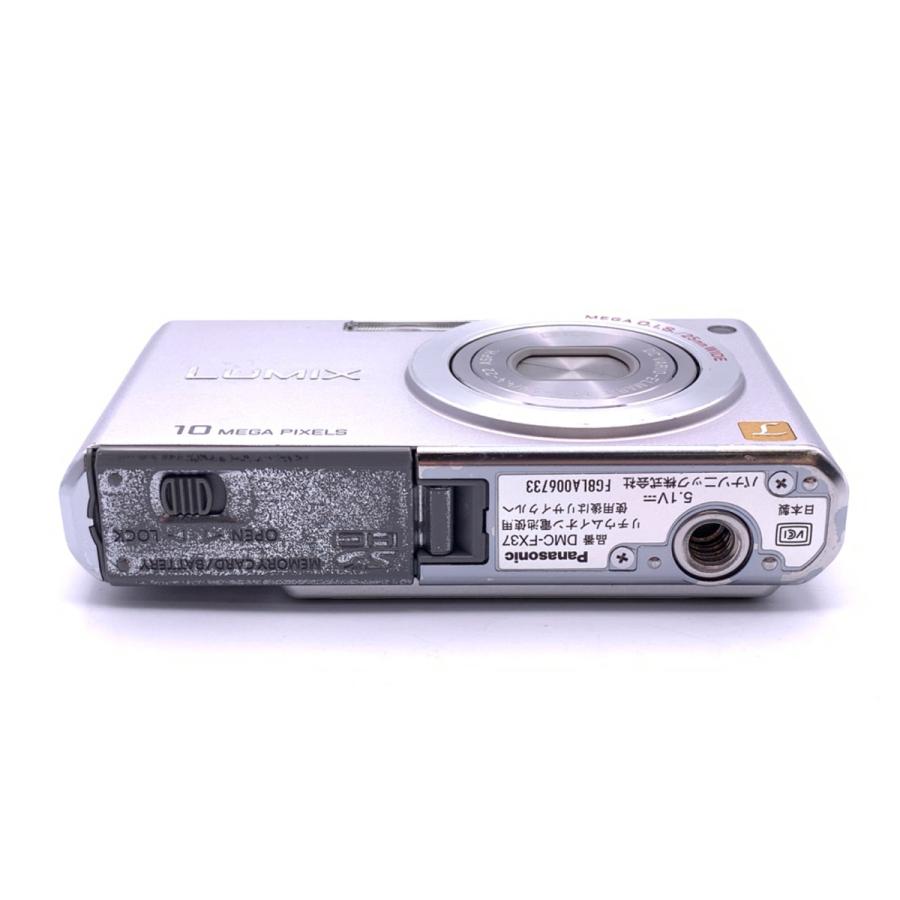 中古】 【並品】 パナソニック LUMIX DMC-FX37-S プレシャスシルバー