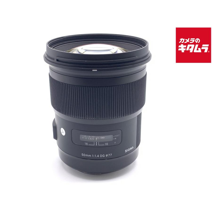 シグマ 【中古】 【並品】 50mm F1.4 DG HSM Art キヤノン用 : カメラ  