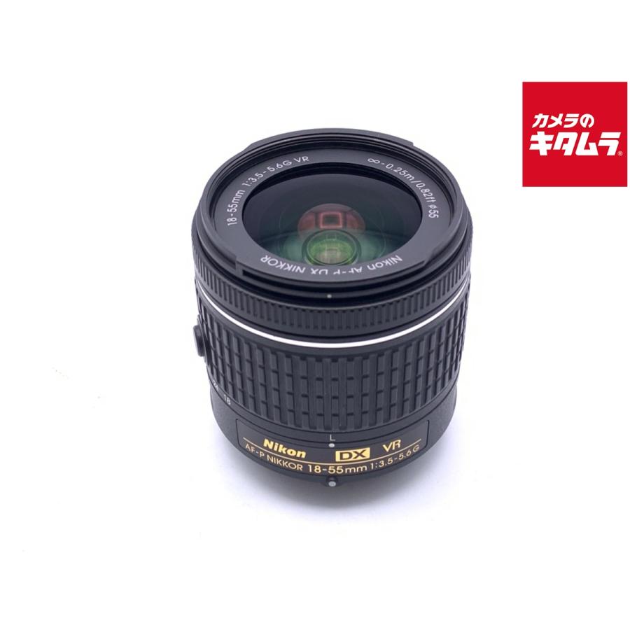 Nikon AF-P DX 18-55F3.5-5.6G VR（中古美品） 中古】 【並品】 ニコン AF-P DX NIKKOR 18-55mm f/3.5-5.6G VR