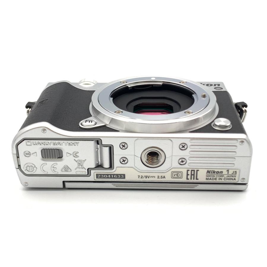 中古】 【良品】 ニコン Nikon1 J5 ボディ シルバー : カメラの