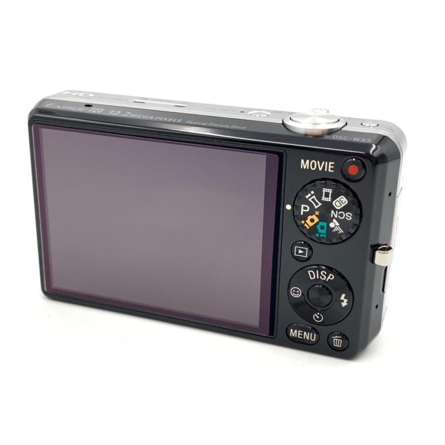 中古】 【並品】 ソニー Cyber-shot DSC-WX5 シルバー : カメラの