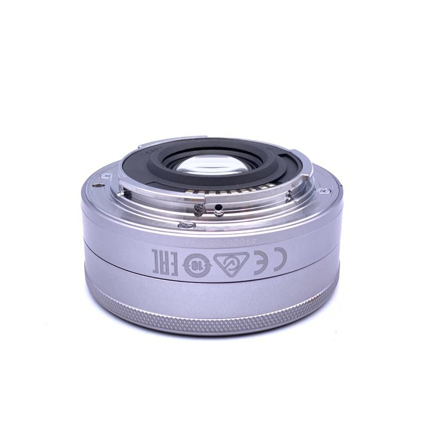中古】 【並品】 キヤノン EF-M22mm F2 STM シルバー : カメラの