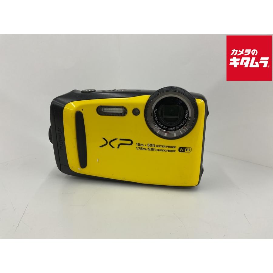 中古】 【難あり品】 フジフイルム FinePix XP90 イエロー : カメラの