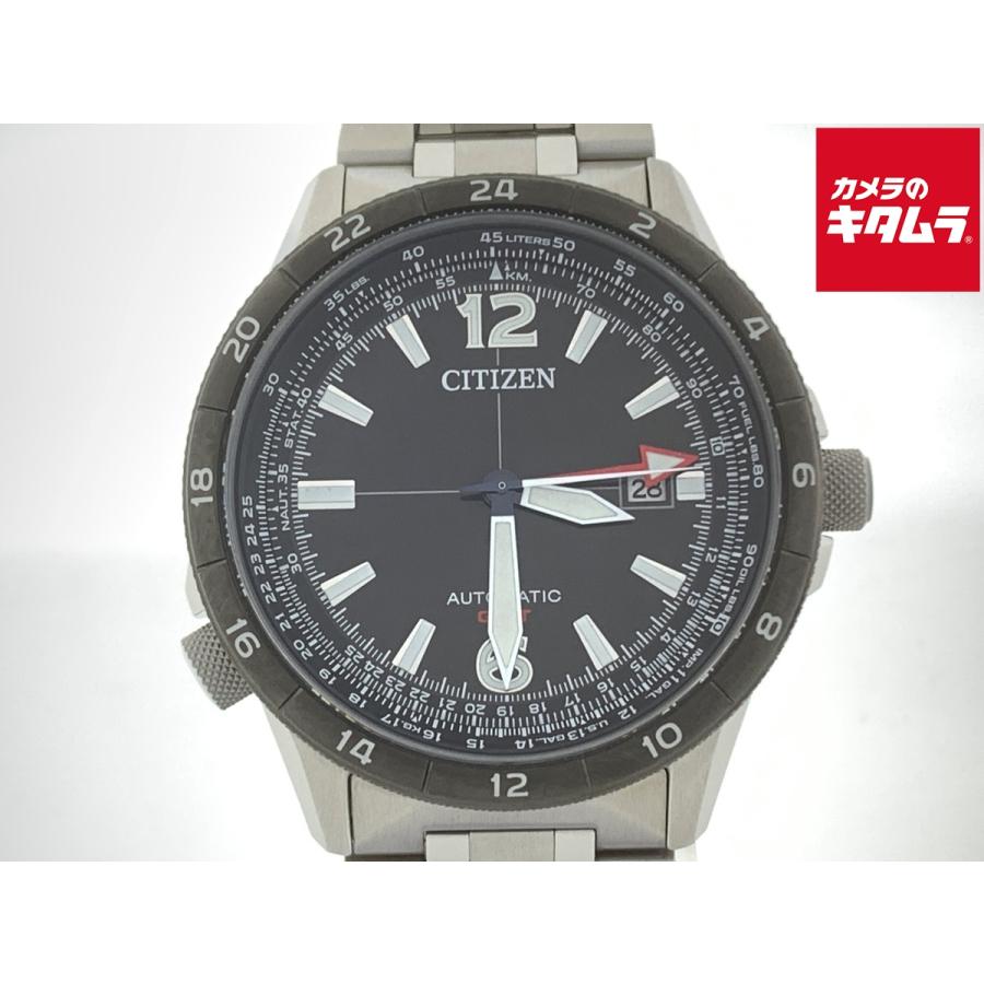 中古】 【美品】 シチズン プロマスター スカイ ブラック NB6046-59E