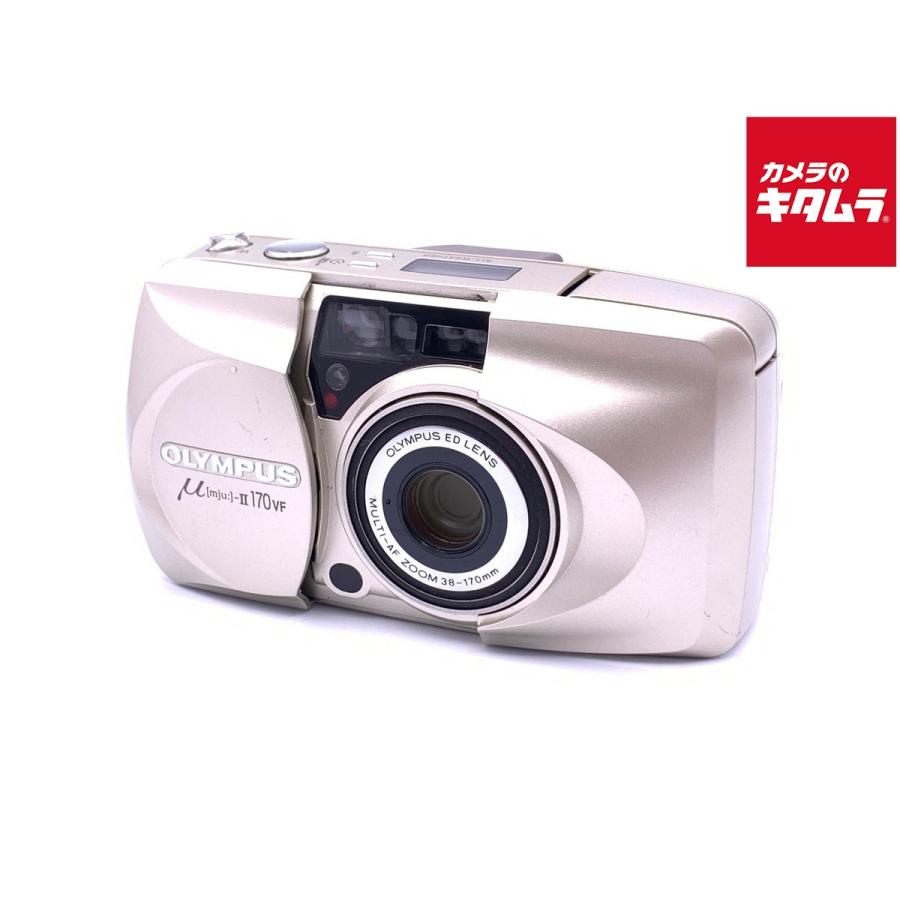 の*き様 【美品✨】OLYMPUS μ[mju:]-Ⅱ 170VF 動作品 中古】 【難あり品】 オリンパス μ-II 170VF （ミューII / μ[mju:]-II
