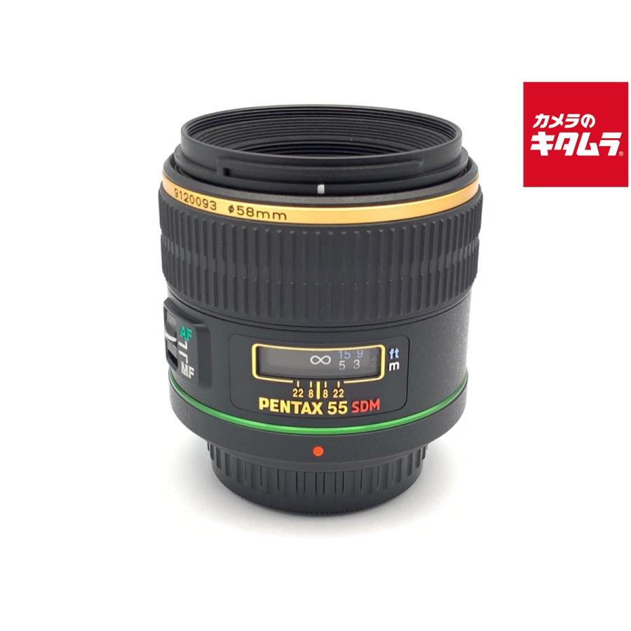 中古】 【難あり品】 ペンタックス DA☆55mm F1.4 SDM : カメラの