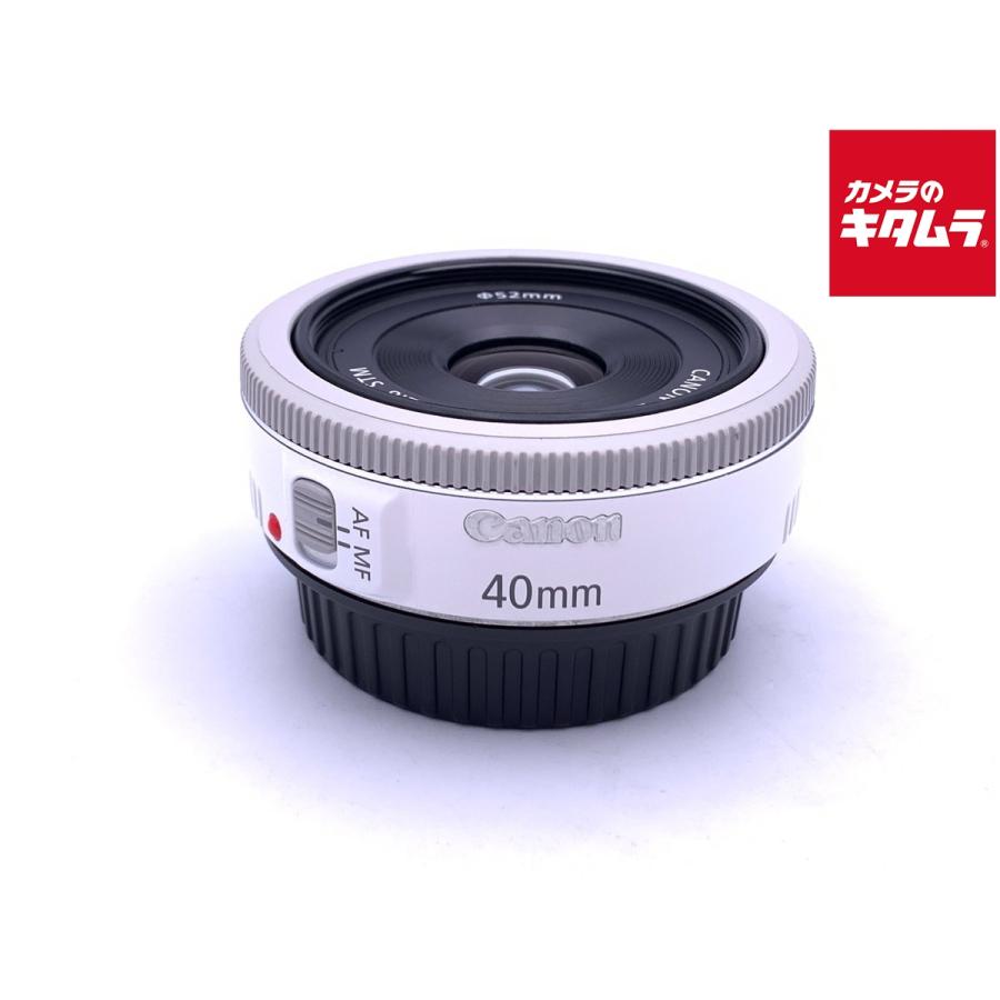 キヤノン（Canon） 【中古】 【良品】 EF 40mm F2.8 STM ホワイト