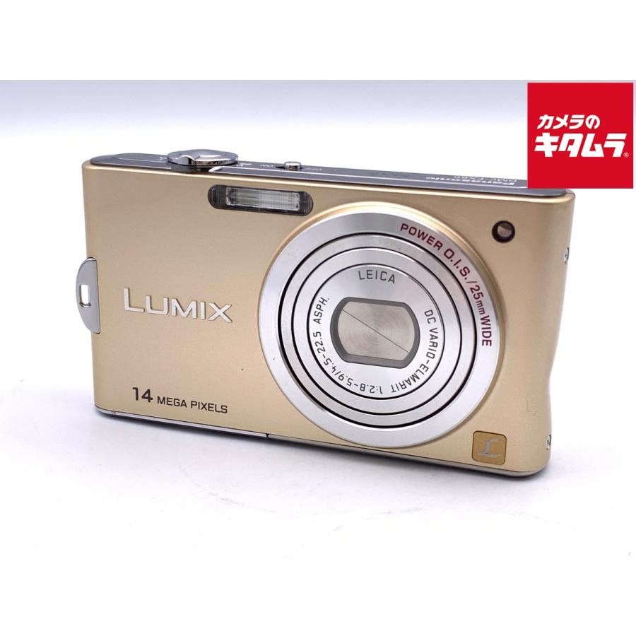 Panasonic LUMIX DMC-FX66 ゴールド 中古品 中古】 【良品】 パナソニック LUMIX DMC-FX66-N リュクスゴールド