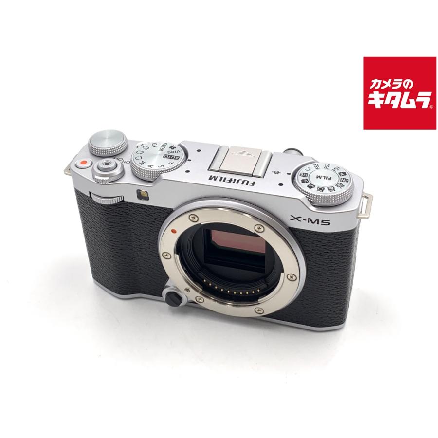 中古】 【良品】 フジフイルム X-M5 ボディ シルバー : カメラの