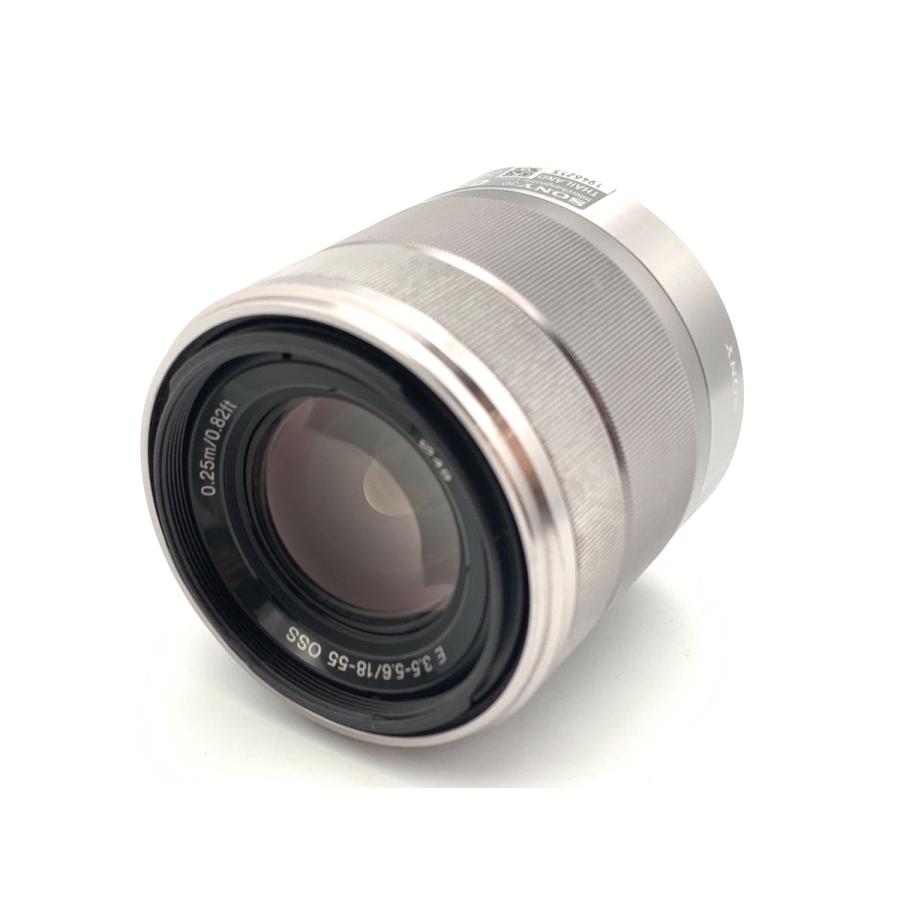 中古】 【並品】 ソニー E18-55mm F3.5-5.6 OSS [SEL1855] : カメラの 