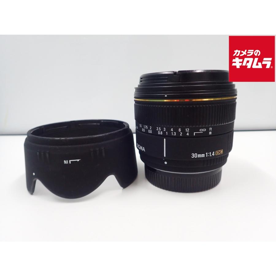 sigma 30mm f1.4 ex dc 中古　αAマウント 中古】 【並品】 シグマ 30mm F1.4 EX DC ペンタックス用 : カメラの