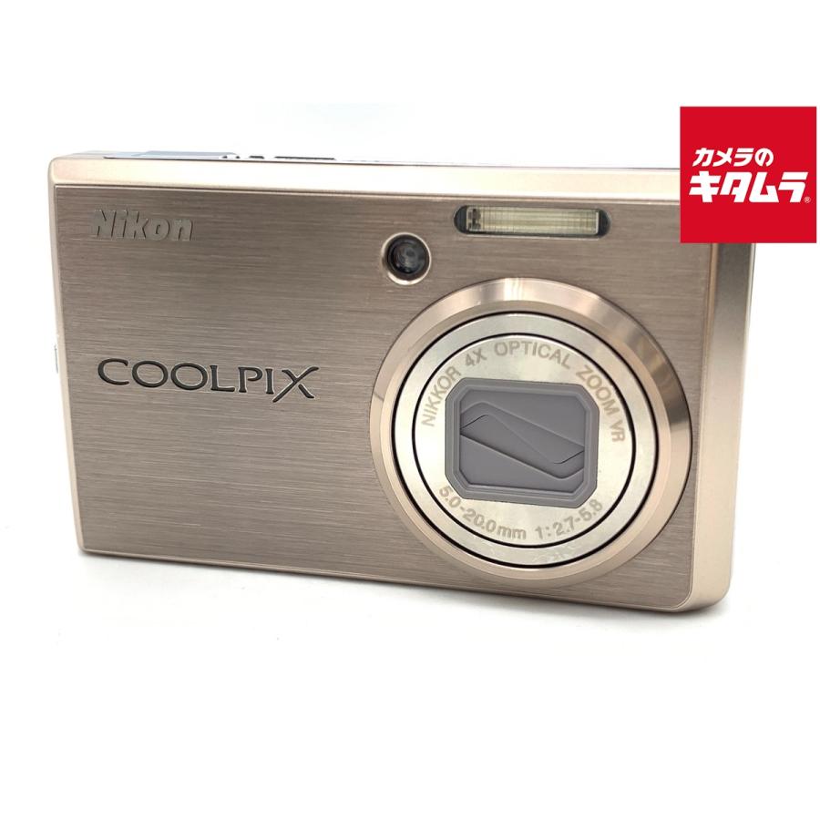 中古】 【良品】 ニコン COOLPIX S600 ピンクゴールド : カメラの