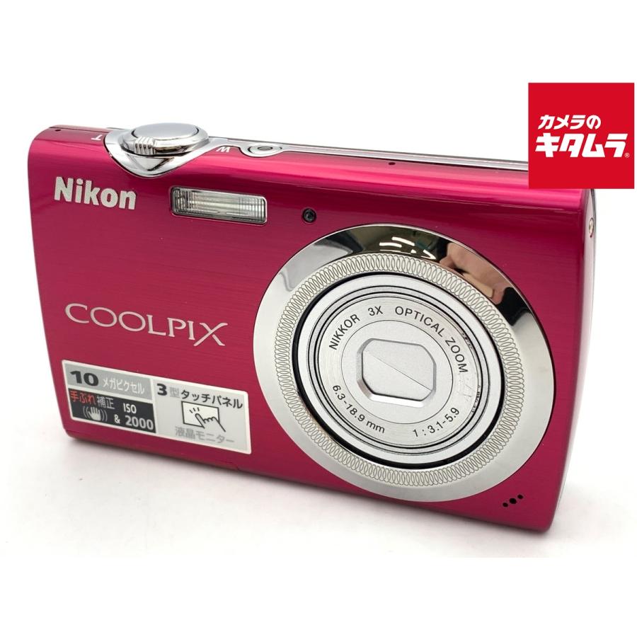 中古】 【良品】 ニコン COOLPIX S230 ローズレッド : カメラの