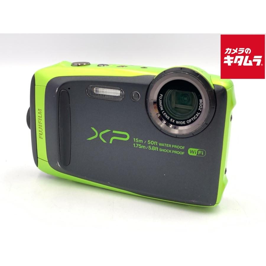 中古】 【難あり品】 フジフイルム FinePix XP90 ライム : カメラの