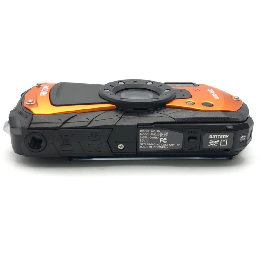 中古】 【新品同様】 リコー WG-80 オレンジ : カメラのキタムラヤフー