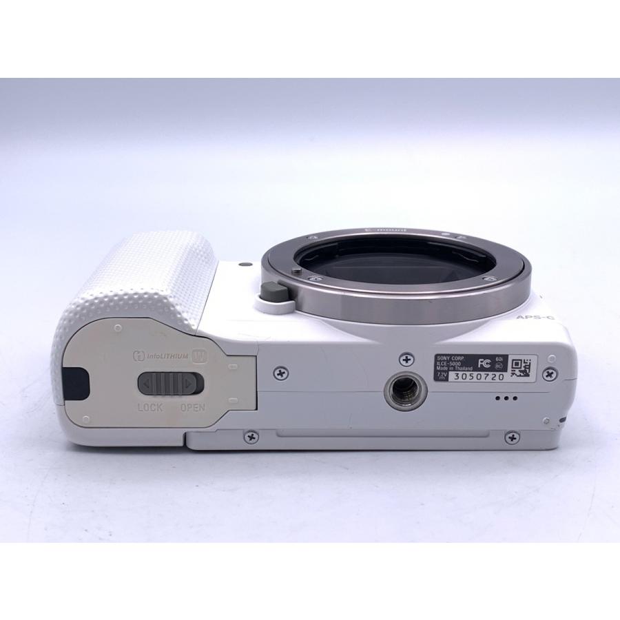 SONY α 5000 ILCE-5000 ホワイト　デジカメ 中古】 【並品】 ソニー α5000 ボディ ホワイト [ILCE-5000] : カメラ