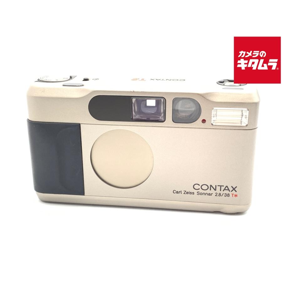 CONTAX T2　チタンクローム　動作品　並上 CONTAX（コンタックス） 【中古】 【並品】 T2 チタンクローム