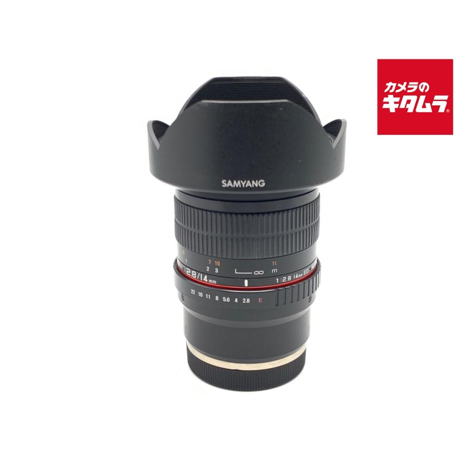 中古】 【並品】 サムヤン 14mm F2.8 ED AS IF UMC ソニーE : カメラの 