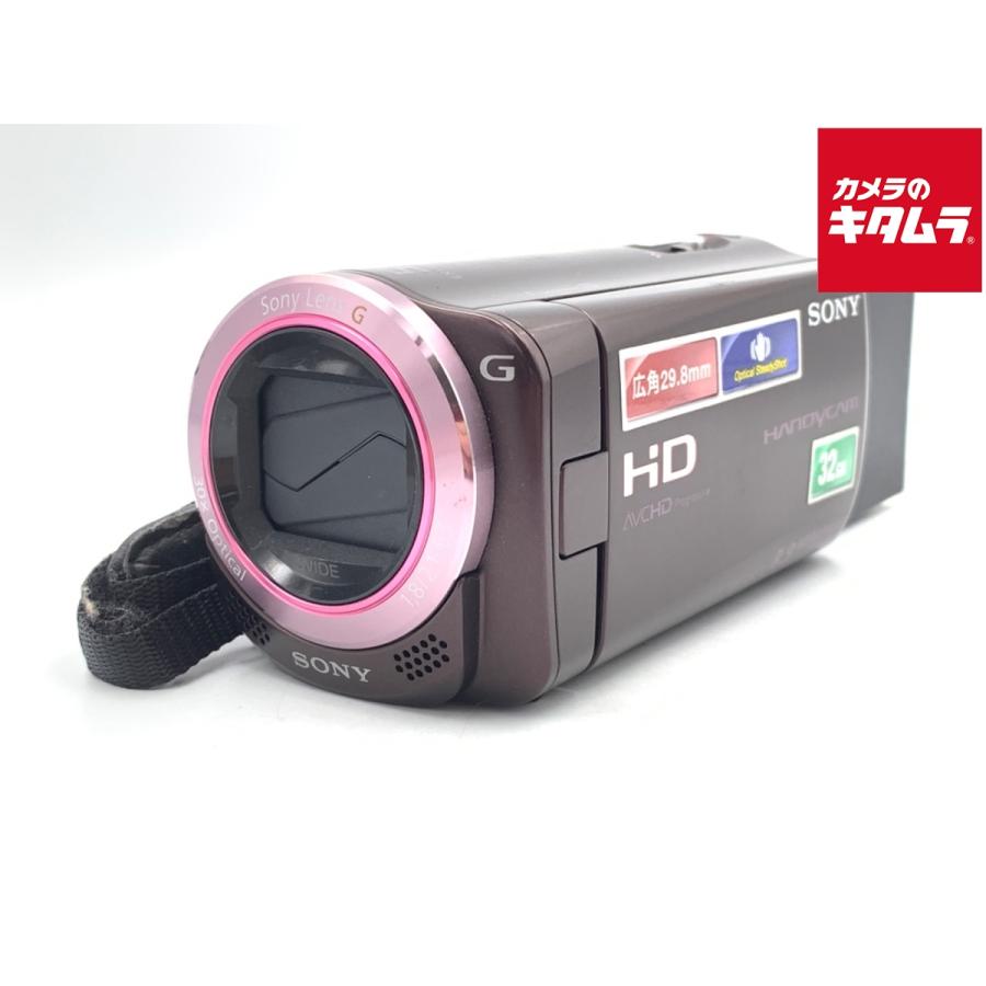 中古】 【並品】 ソニー HDR-CX270V ボルドーブラウン : カメラの