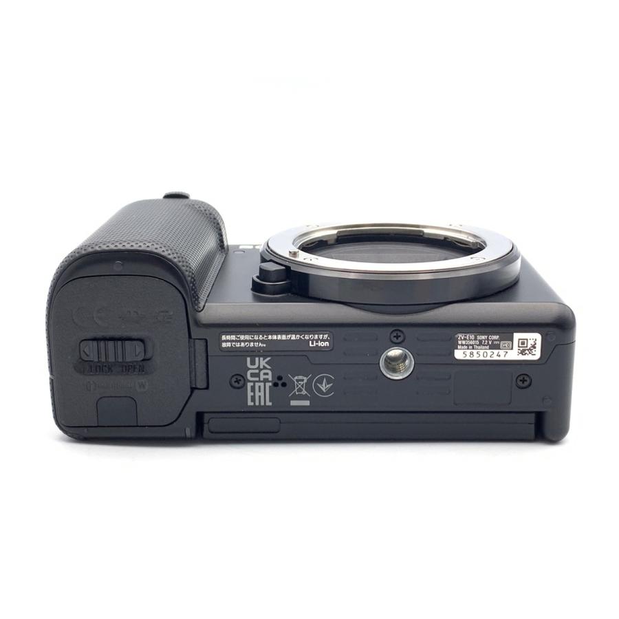 中古】 【良品】 ソニー VLOGCAM ZV-E10 ボディ ブラック : カメラの