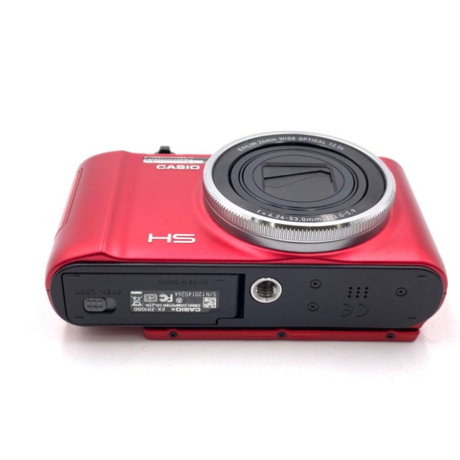 中古】 【並品】 カシオ EXILIM EX-ZR1000RD レッド : カメラの 