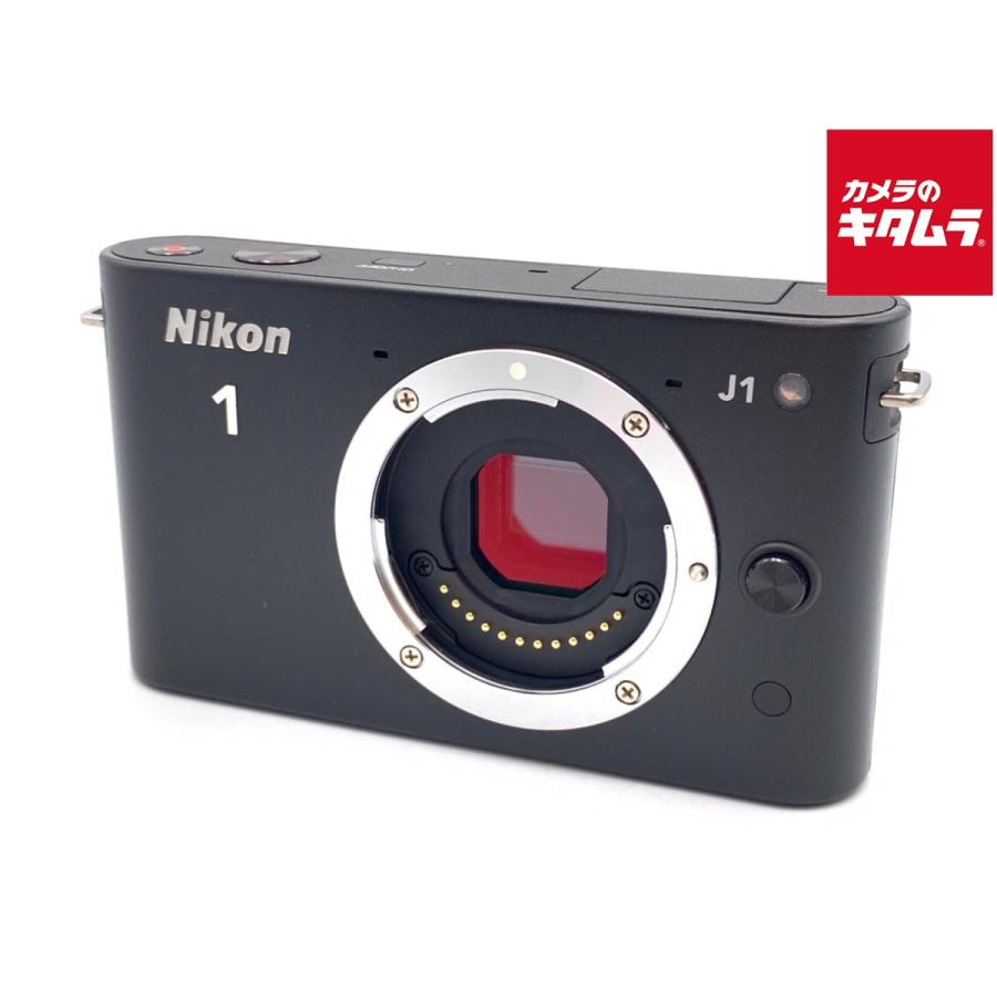 中古】 【良品】 ニコン Nikon1 J1 ボディ ブラック : カメラの 