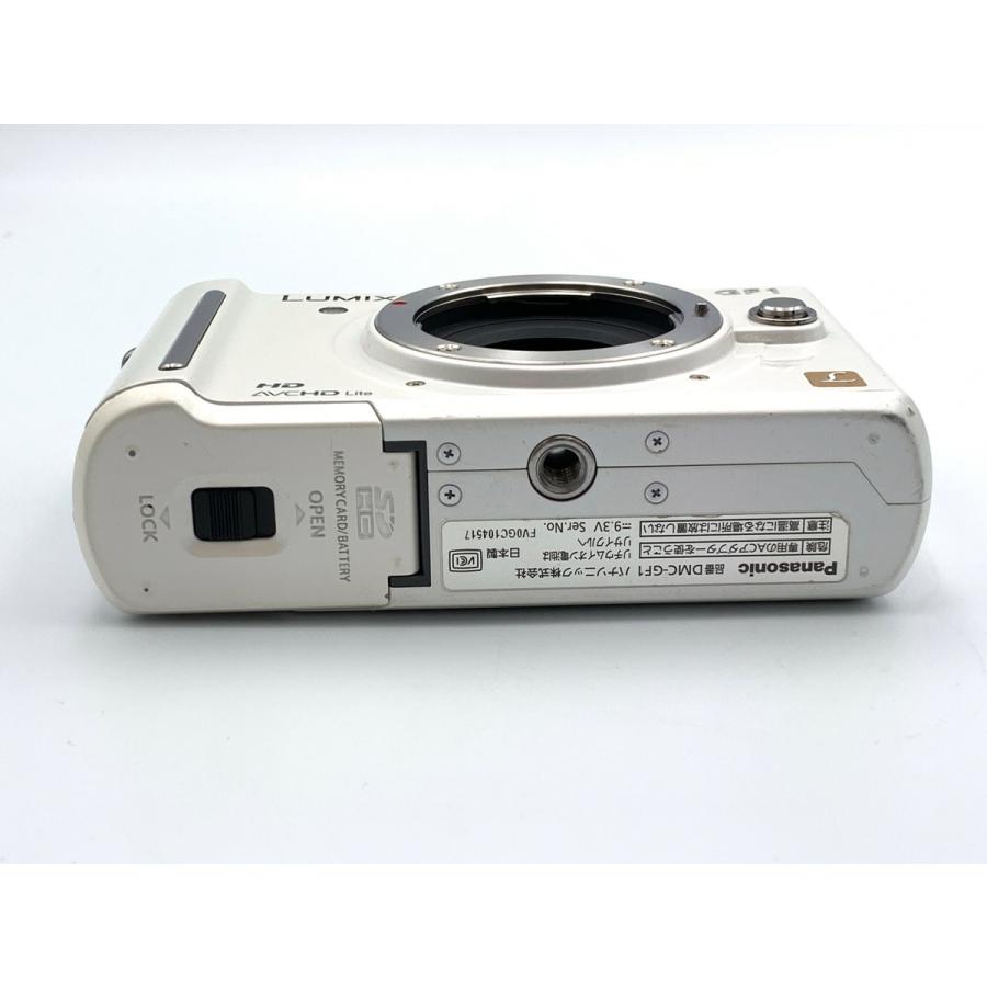 中古】 【並品】 パナソニック DMC-GF1 ボディ シェルホワイト
