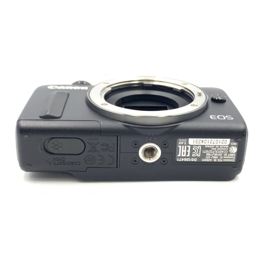 Canon EOS M2 動作良好　ボディ美品 中古】 【並品】 キヤノン EOS M2 ボディ ブラック : カメラのキタムラ