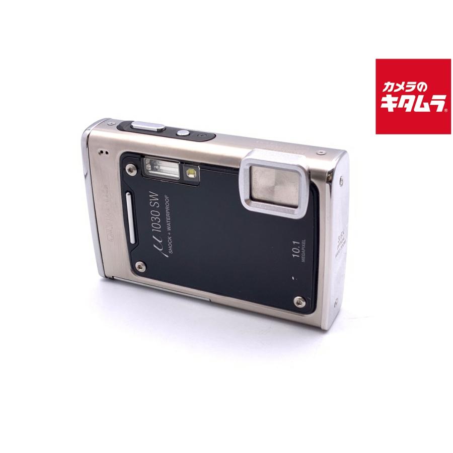 中古】 【並品】 オリンパス μ1030SW メタルシルバー : カメラの