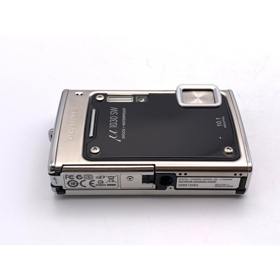 中古】 【並品】 オリンパス μ1030SW メタルシルバー : カメラの
