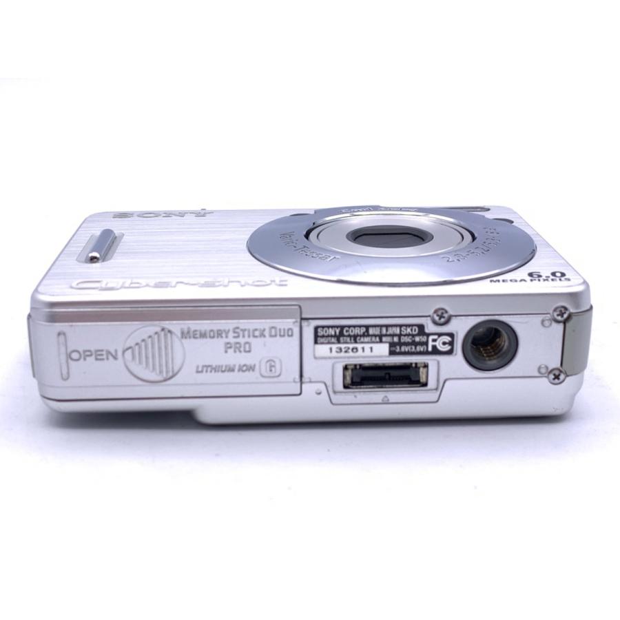 中古】 【並品】 ソニー（SONY）DSC-W50 シルバー【600万画素
