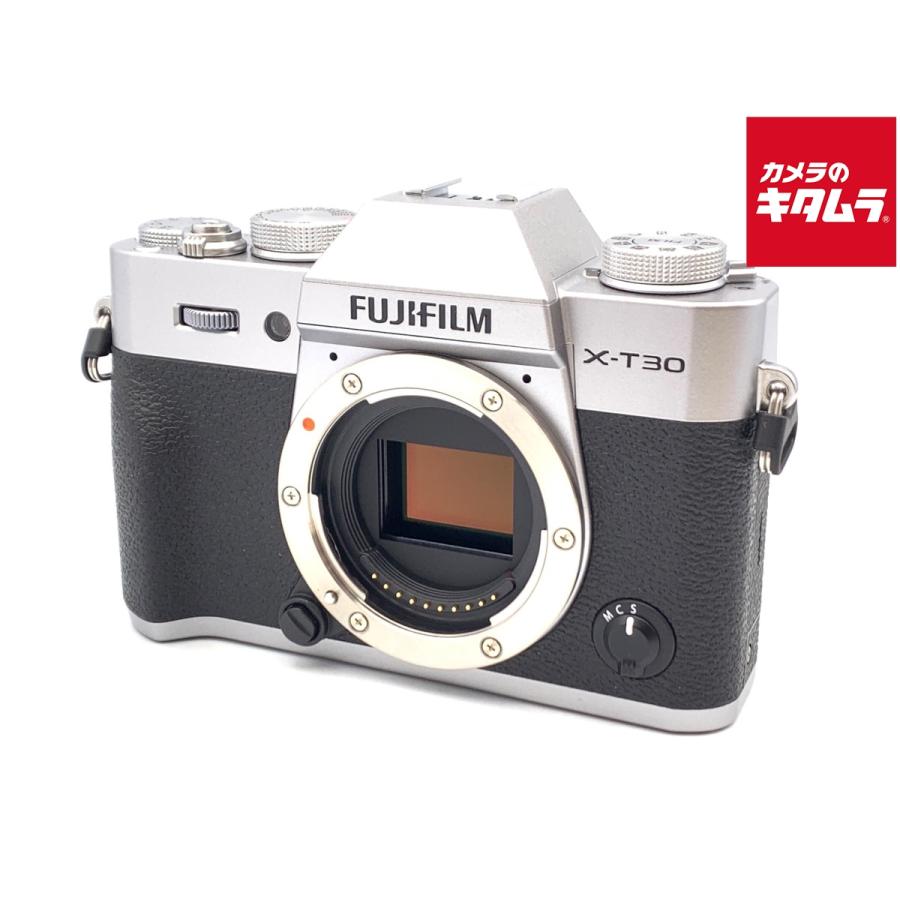 中古】 【美品】 フジフイルム X-T30III ボディ シルバー : カメラの
