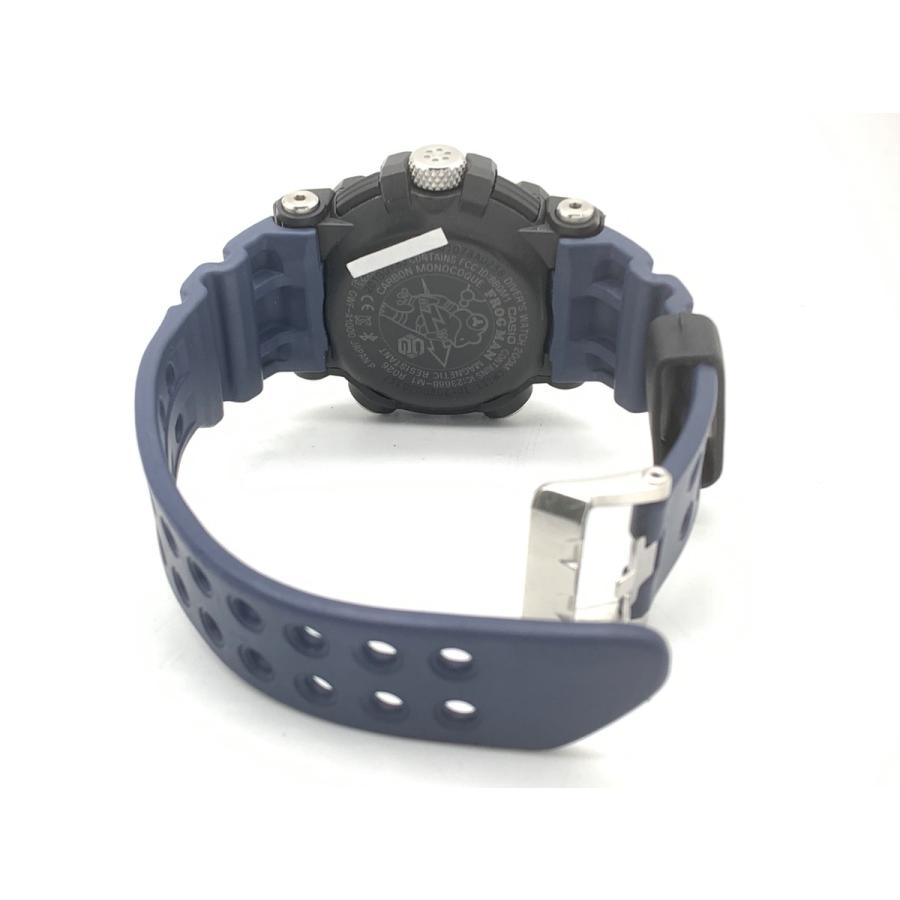 中古】 【並品】 カシオ G-SHOCK フロッグマン ブラック GWF-A1000