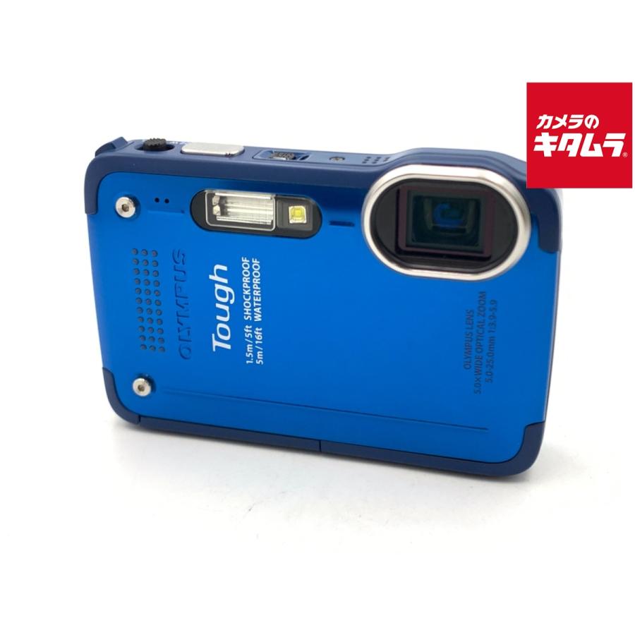 良品中古 TG-630 Tough STYLUS ブルー  M111 中古】 【並品】 オリンパス STYLUS TG-630 Tough BLU ブルー : カメラ