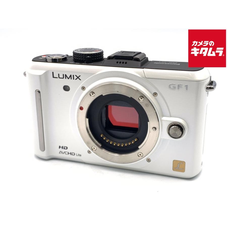 中古】 【良品】 パナソニック DMC-GF1 ボディ シェルホワイト