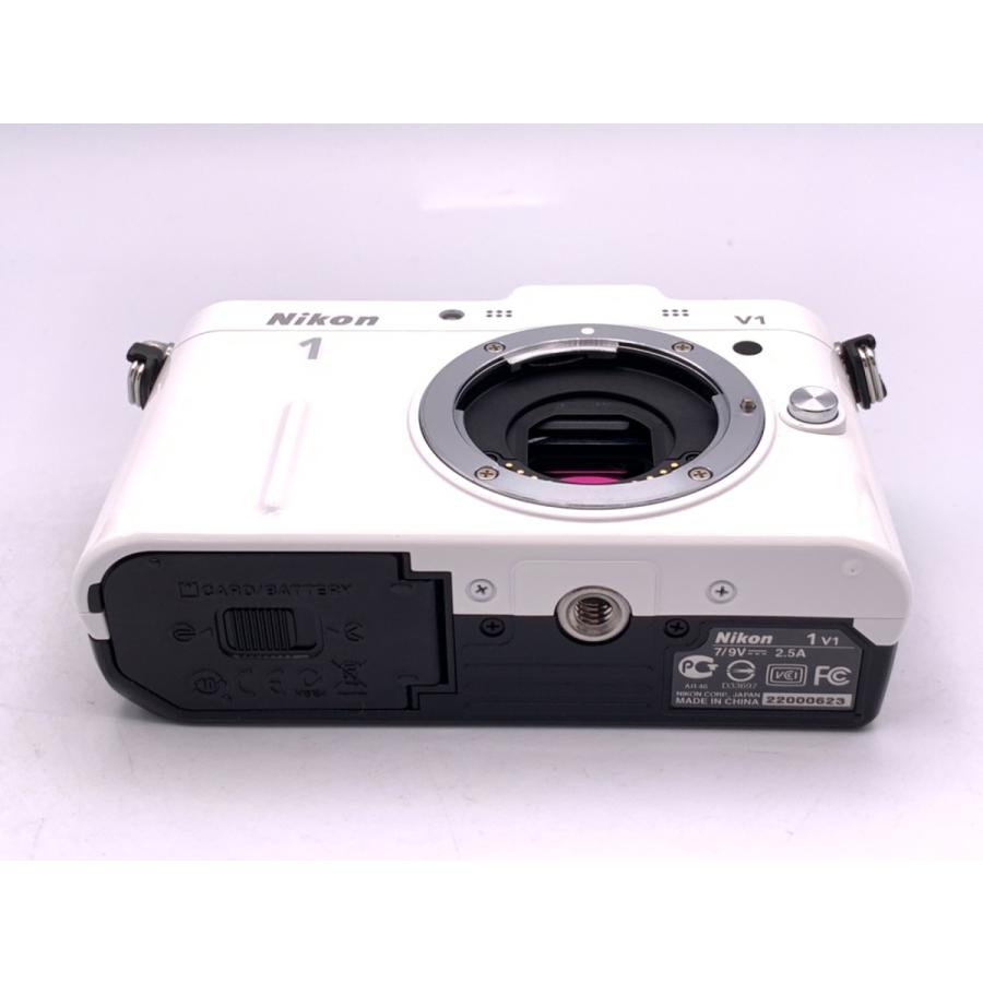 Nikon 1 V1 ホワイト ミラーレスカメラ【ジャンク】 中古】 【良品】 ニコン Nikon 1 V1 ボディ ホワイト : カメラの