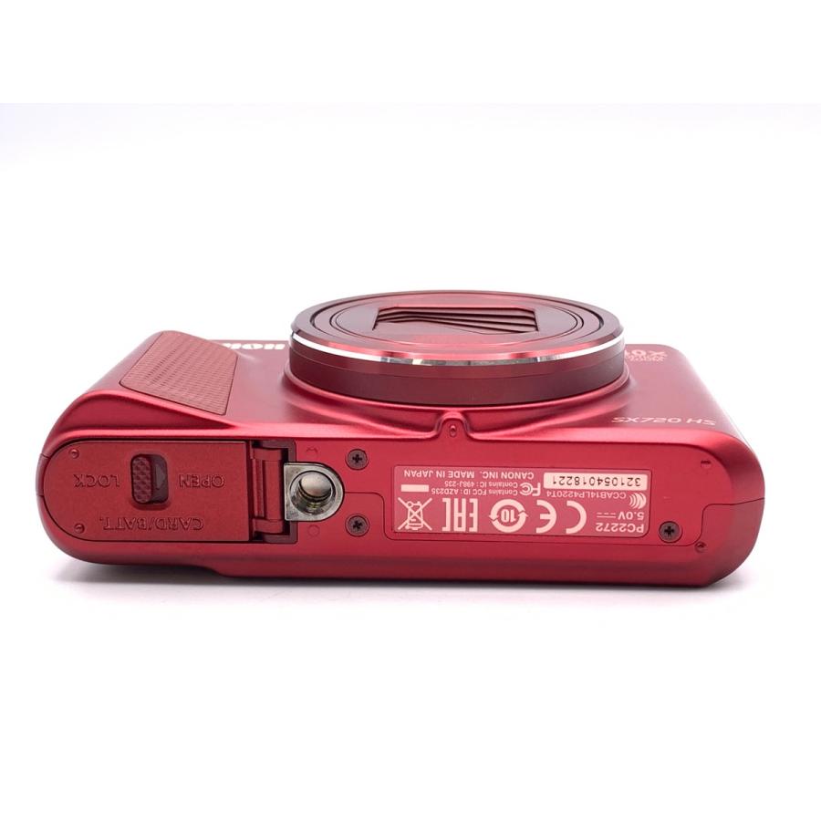 中古】 【難あり品】 キヤノン PowerShot SX720 HS レッド 2026年最新 