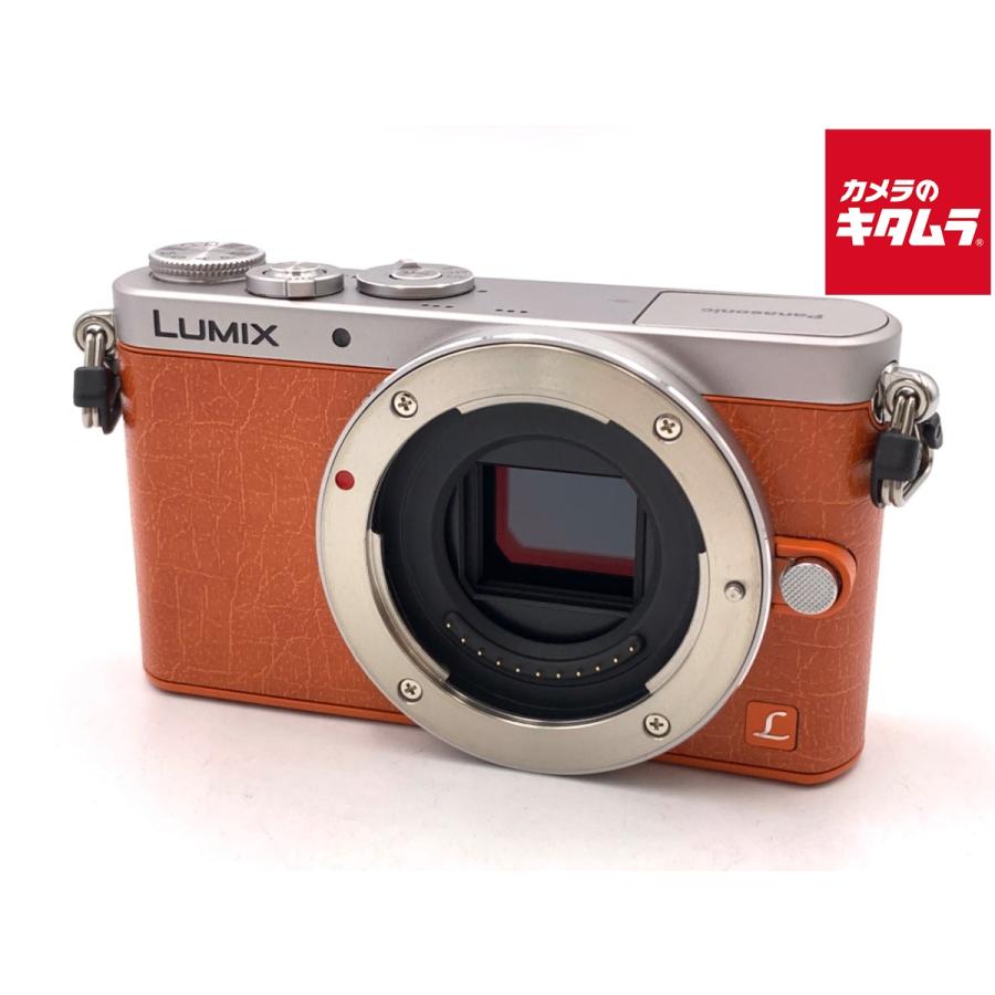 【中古】Panasonic LUMIX DMC-GM1 オレンジ ＋ 望遠レンズ 中古】 【美品】 パナソニック DMC-GM1 ボディ オレンジ : カメラの