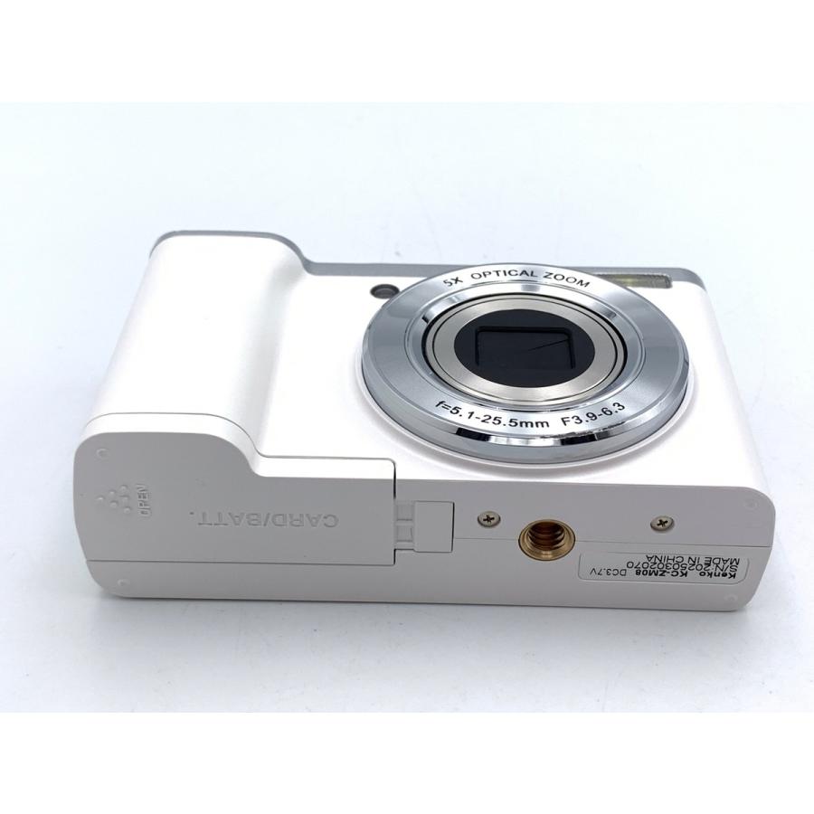 中古】 【難あり品】 ケンコー デジタルカメラ KC-ZM08 ホワイト