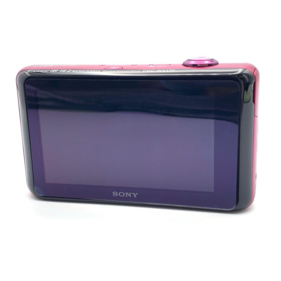 中古】 【難あり品】 ソニー Cyber-shot DSC-WX170 P ピンク : カメラ